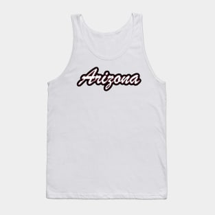 Football Fan of Arizona Tank Top